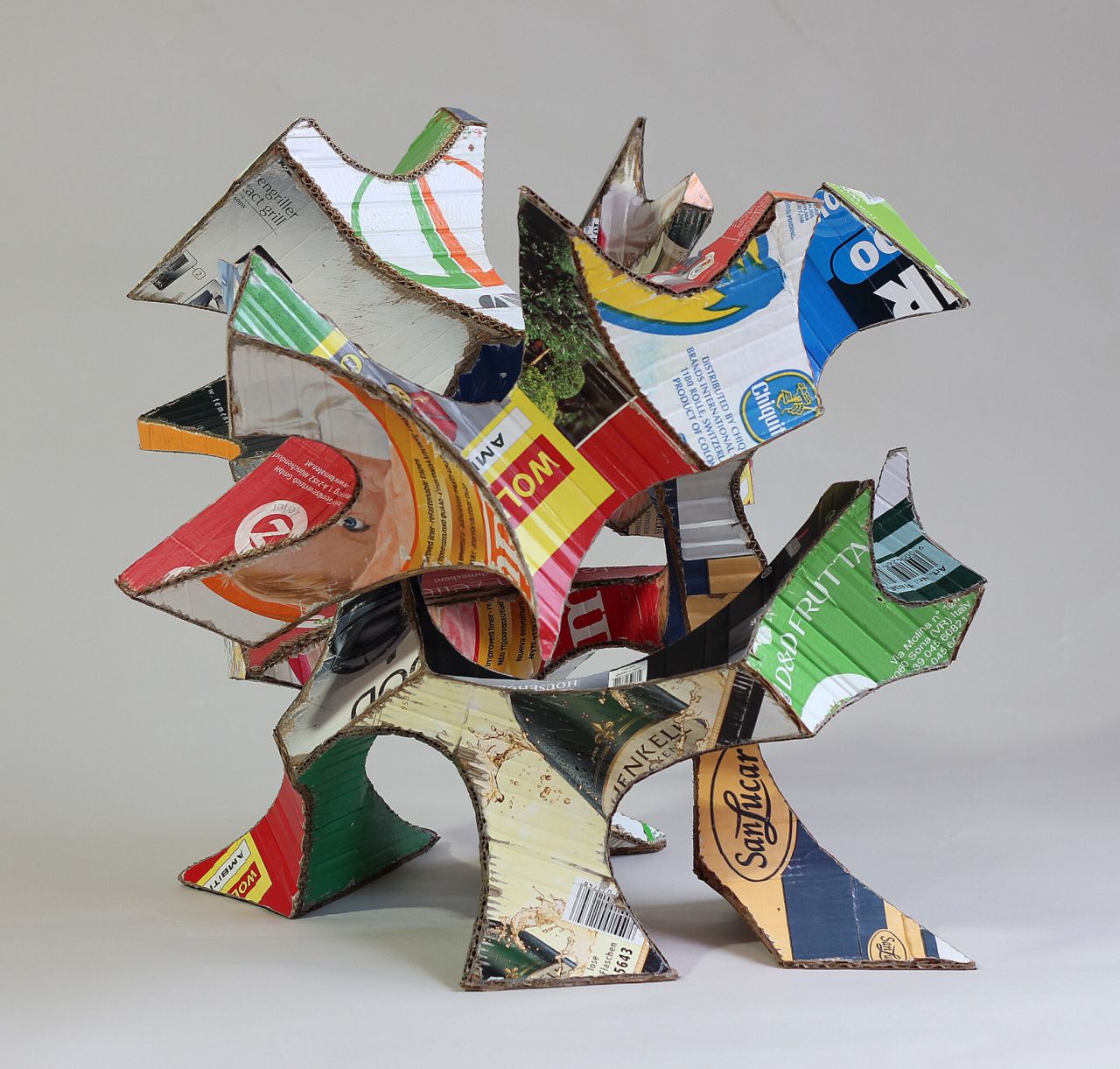 Robert Puczynski, "Colourful II", 2015, Karton